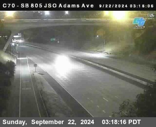 SB 805 at Madison Ave (Off Ramp)