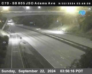 SB 805 at Madison Ave (Off Ramp)