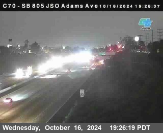 SB 805 at Madison Ave (Off Ramp)