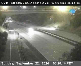 SB 805 at Madison Ave (Off Ramp)