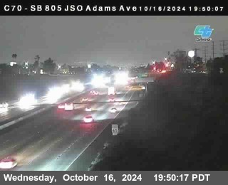 SB 805 at Madison Ave (Off Ramp)