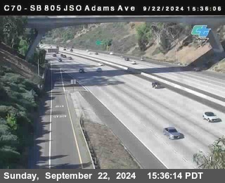 SB 805 at Madison Ave (Off Ramp)