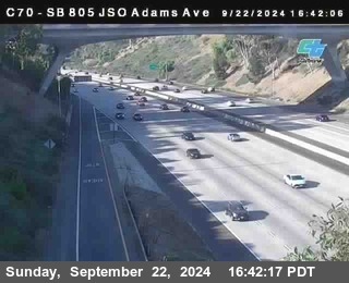 SB 805 at Madison Ave (Off Ramp)