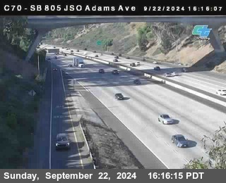 SB 805 at Madison Ave (Off Ramp)