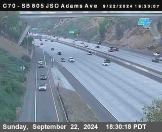 SB 805 at Madison Ave (Off Ramp)