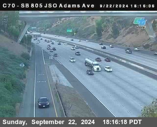 SB 805 at Madison Ave (Off Ramp)