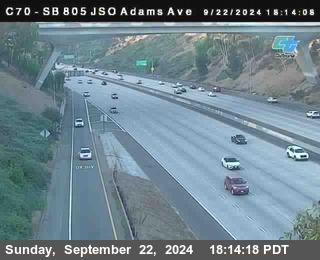 SB 805 at Madison Ave (Off Ramp)