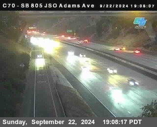 SB 805 at Madison Ave (Off Ramp)