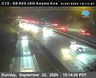 SB 805 at Madison Ave (Off Ramp)