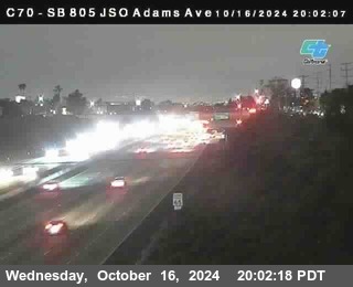 SB 805 at Madison Ave (Off Ramp)