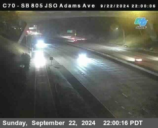 SB 805 at Madison Ave (Off Ramp)