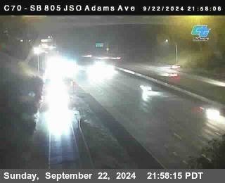 SB 805 at Madison Ave (Off Ramp)