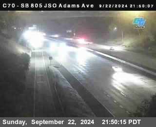 SB 805 at Madison Ave (Off Ramp)