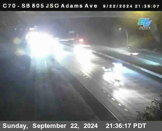 SB 805 at Madison Ave (Off Ramp)