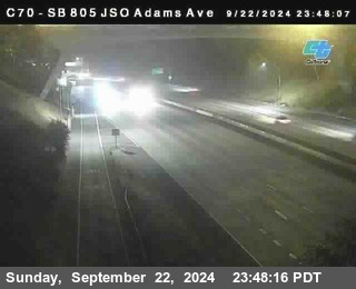 SB 805 at Madison Ave (Off Ramp)