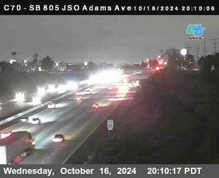 SB 805 at Madison Ave (Off Ramp)