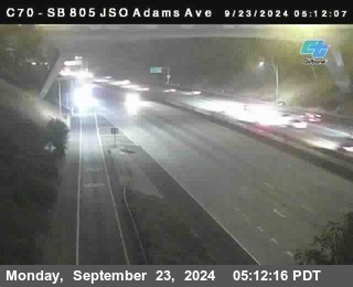 SB 805 at Madison Ave (Off Ramp)