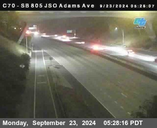 SB 805 at Madison Ave (Off Ramp)