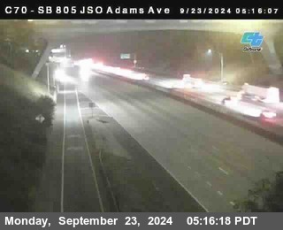 SB 805 at Madison Ave (Off Ramp)