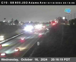 SB 805 at Madison Ave (Off Ramp)