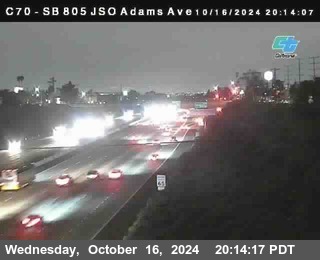 SB 805 at Madison Ave (Off Ramp)