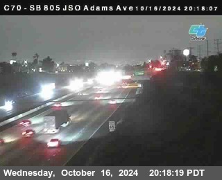 SB 805 at Madison Ave (Off Ramp)