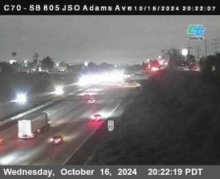 SB 805 at Madison Ave (Off Ramp)