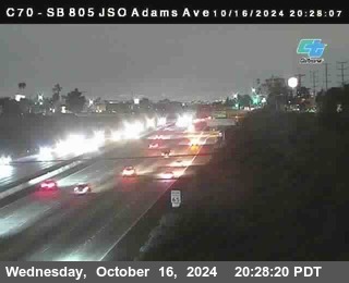 SB 805 at Madison Ave (Off Ramp)