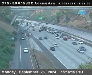 SB 805 at Madison Ave (Off Ramp)