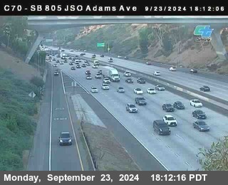 SB 805 at Madison Ave (Off Ramp)