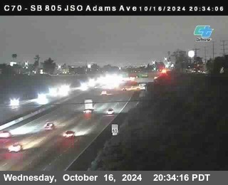 SB 805 at Madison Ave (Off Ramp)