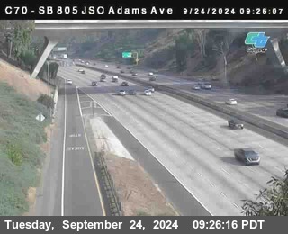 SB 805 at Madison Ave (Off Ramp)