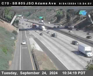 SB 805 at Madison Ave (Off Ramp)