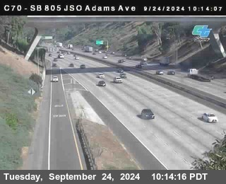 SB 805 at Madison Ave (Off Ramp)