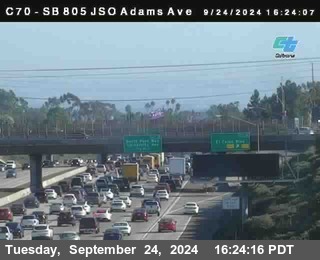 SB 805 at Madison Ave (Off Ramp)