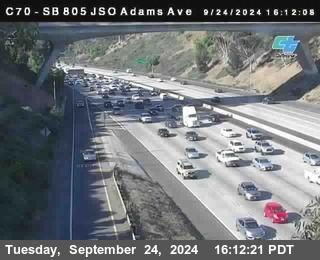 SB 805 at Madison Ave (Off Ramp)