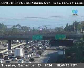 SB 805 at Madison Ave (Off Ramp)