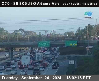 SB 805 at Madison Ave (Off Ramp)