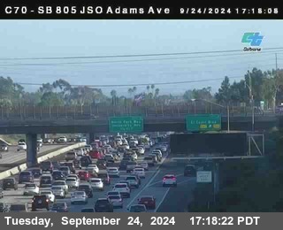 SB 805 at Madison Ave (Off Ramp)