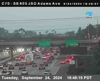 SB 805 at Madison Ave (Off Ramp)