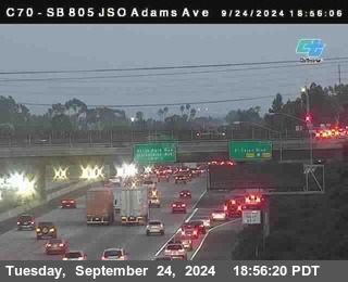 SB 805 at Madison Ave (Off Ramp)