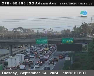 SB 805 at Madison Ave (Off Ramp)