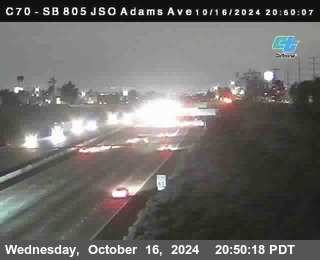 SB 805 at Madison Ave (Off Ramp)