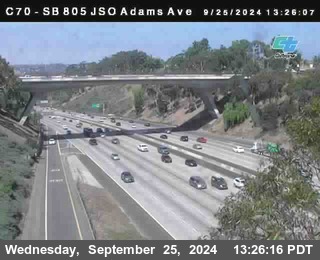 SB 805 at Madison Ave (Off Ramp)