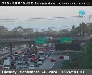 SB 805 at Madison Ave (Off Ramp)