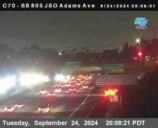 SB 805 at Madison Ave (Off Ramp)