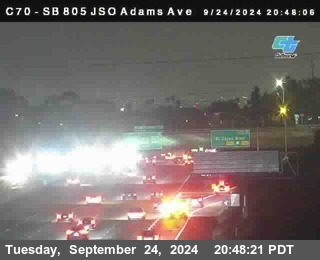 SB 805 at Madison Ave (Off Ramp)