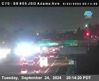 SB 805 at Madison Ave (Off Ramp)