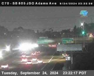 SB 805 at Madison Ave (Off Ramp)