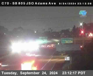 SB 805 at Madison Ave (Off Ramp)